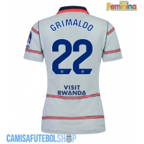Camisa de time de futebol Atletico Madrid Alejandro Grimaldo #22 Replicas 3º Equipamento Feminina 2026-27 Manga Curta